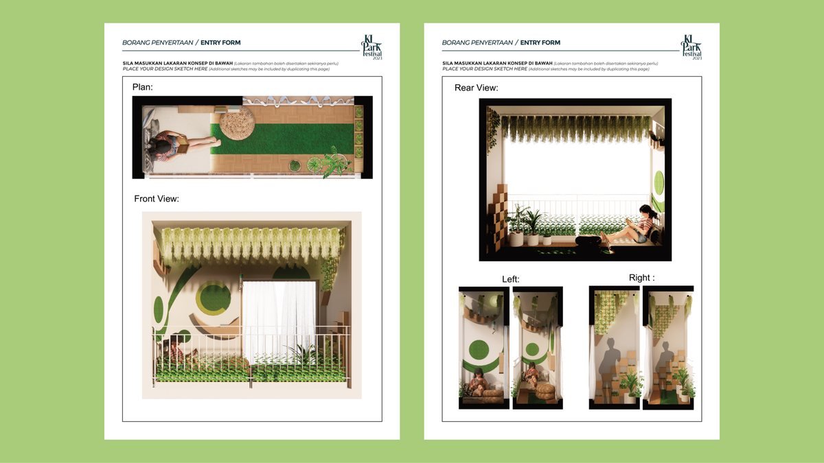 Balcony planting competition board