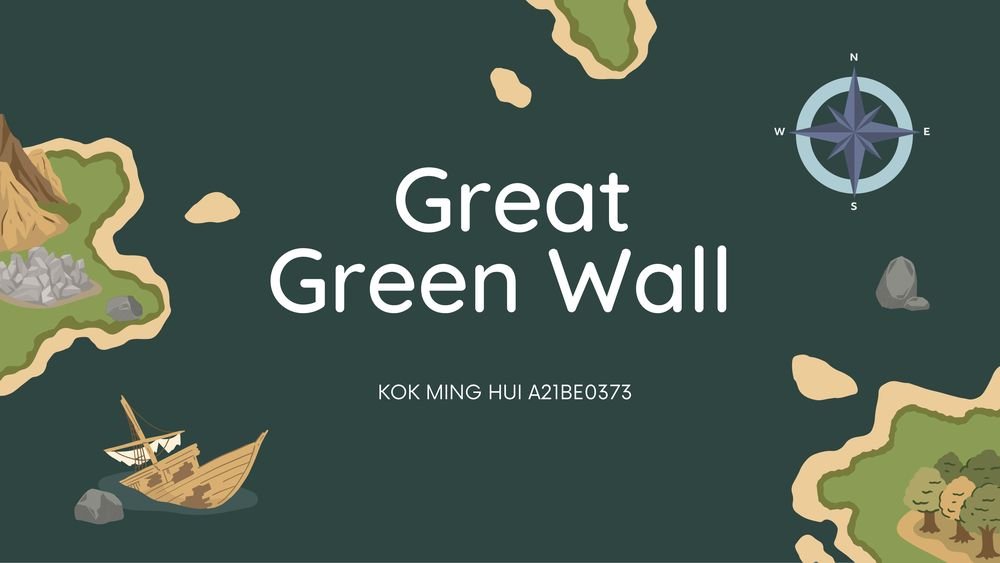 The Great Green Wall reference study cover
