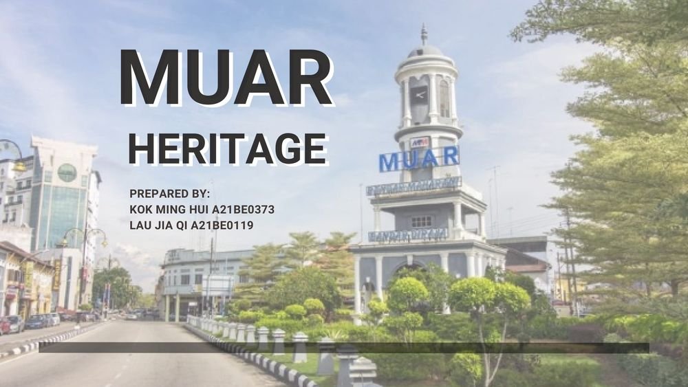 Muar Heritage reference study cover