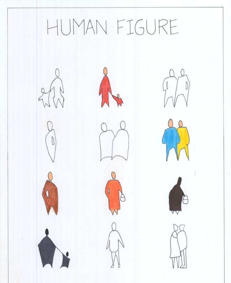 Human figure study one
